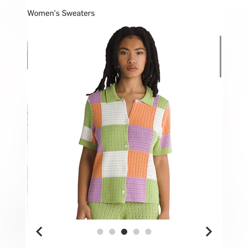 NWOT vans knit top